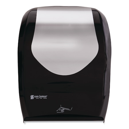 San Jamar Summit Senso Dispenser, Black/Silver T1470BKSS